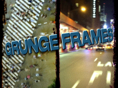 GRUNGE FRAMES design design tools dirty editing assets film mattes film overlay framewrks grunge overlays