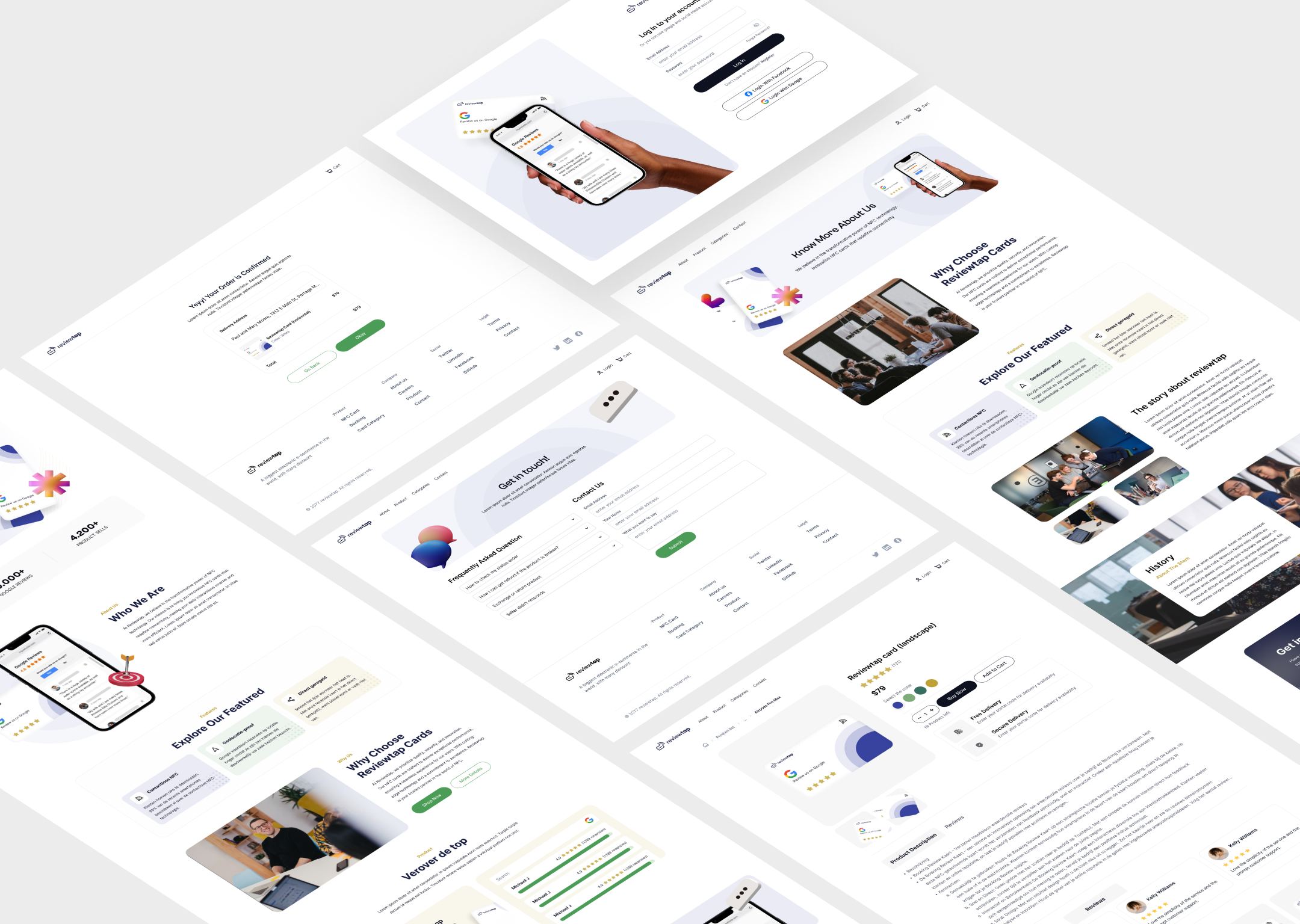Example of Professional Website Design