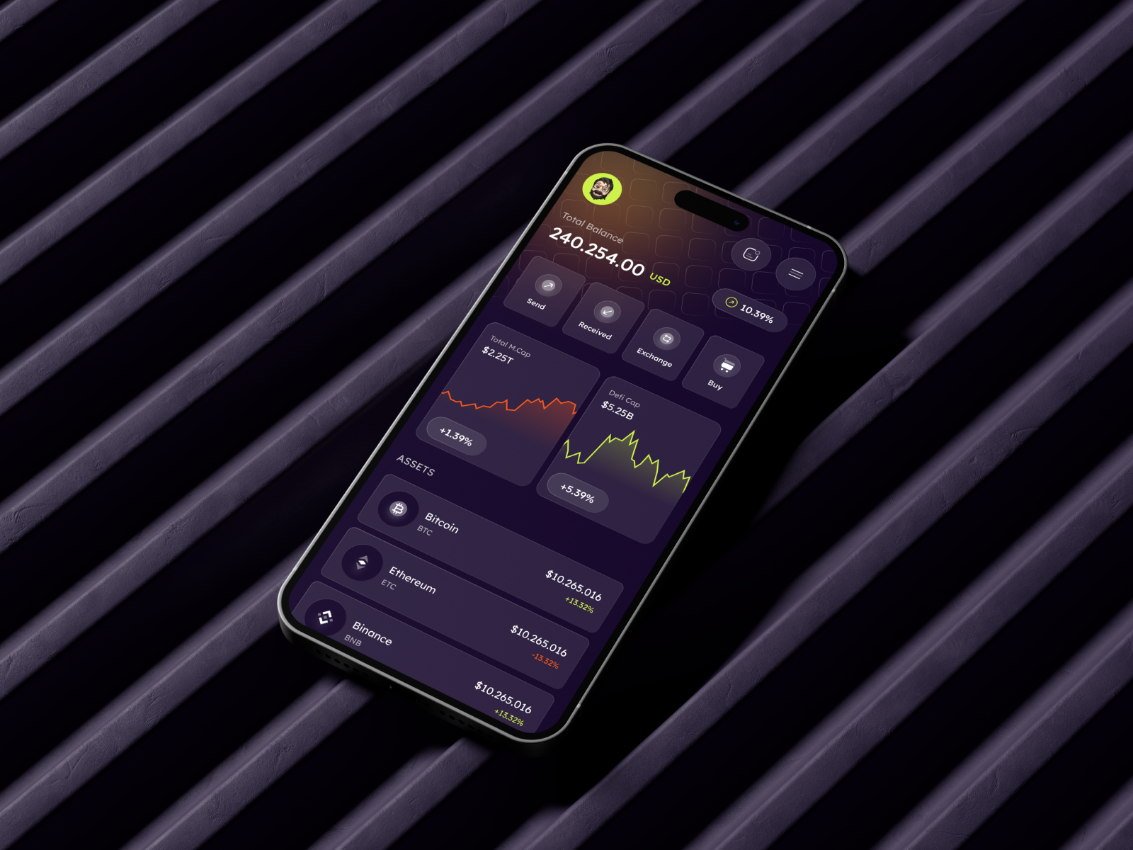 Crypto Exchange App app application bitcoin blockchain crypto crypto app crypto currency crypto design crypto exchange crypto exchange app exchange hr rumen minimal mobile modern ui saas trendy app ui ux website
