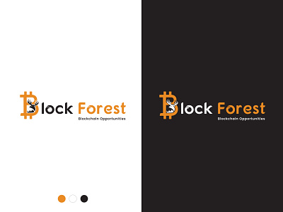 Blockchain Company Logo Design branding design dribbble graphic design illustration logo typography ux vector