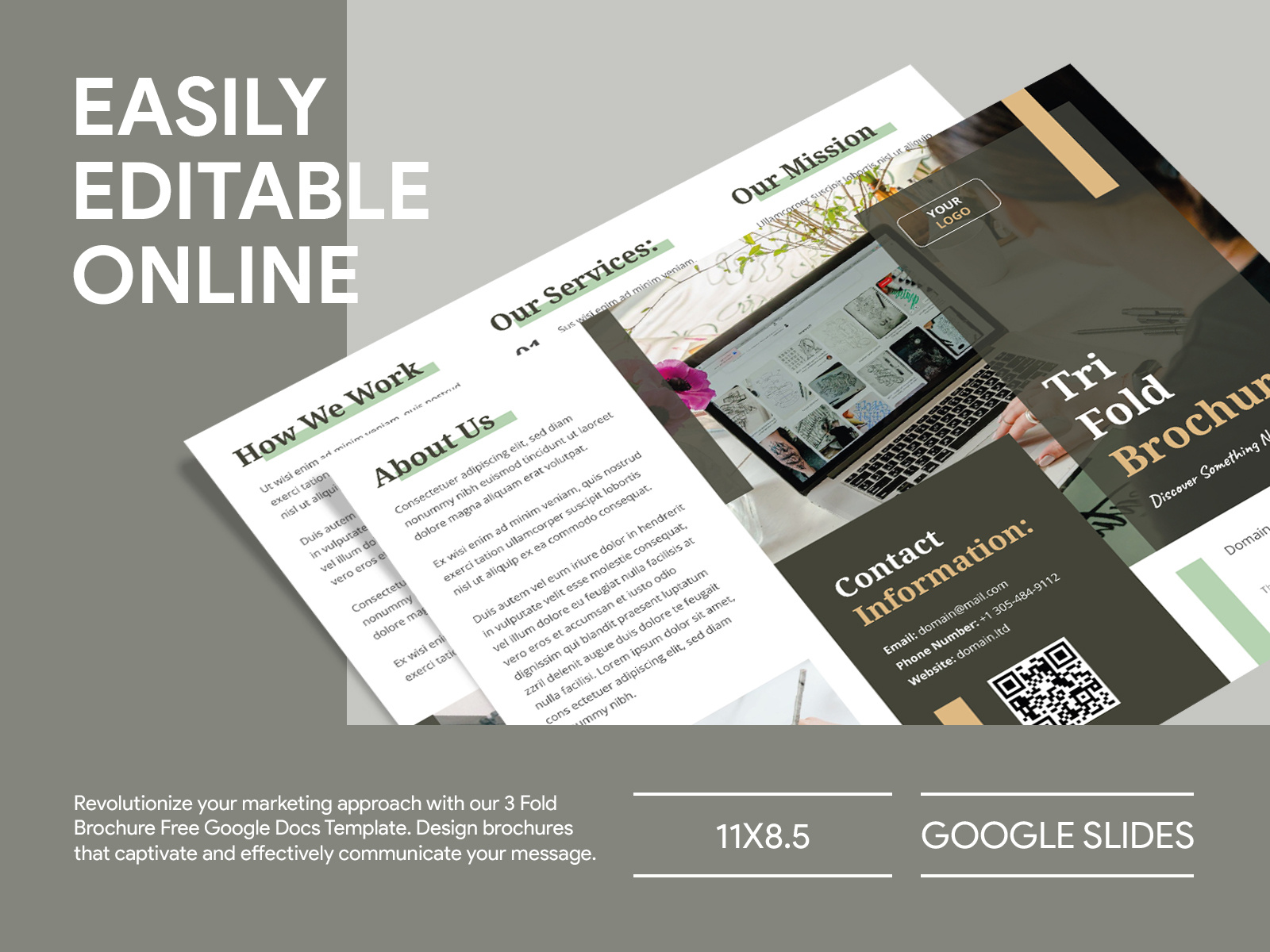 3 Fold Brochure Free Google Docs Template by Free Google Docs Templates ...