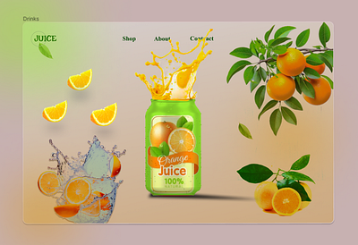 #Orange_Juice animation branding graphic design logo ui