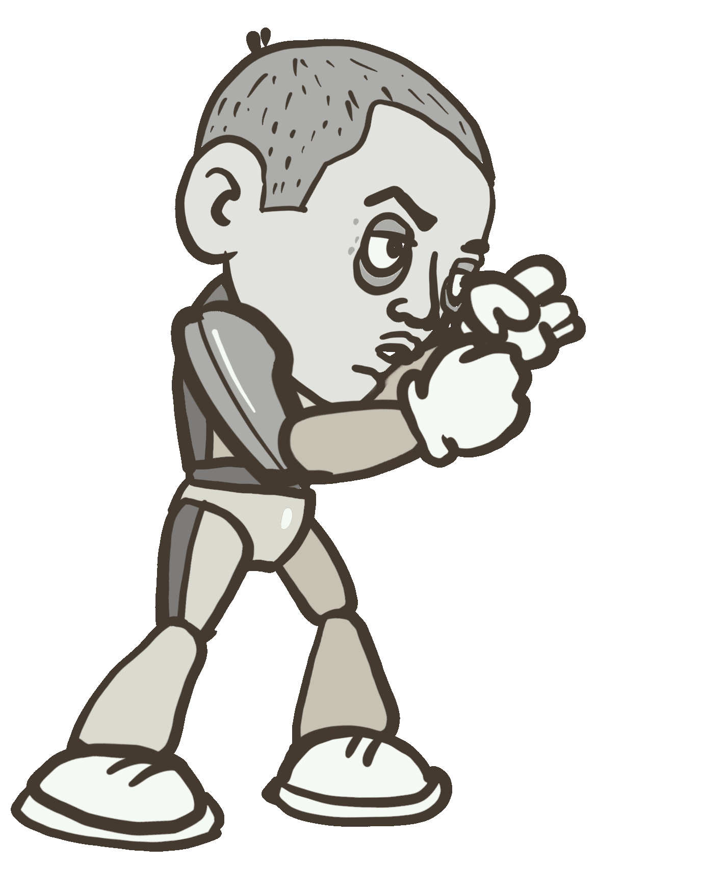 Punch guy animation attack character graphic design guy hit illustration knock punch strike