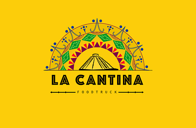 Branding and graphic charter - La Cantina branding logo