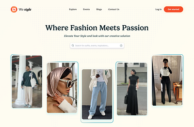 Fashion website aesthetics color fashion ui uidesign uxdesign website