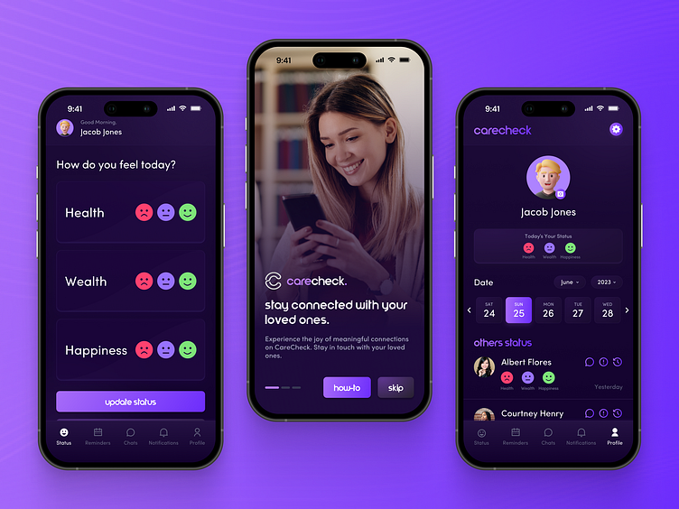 CareCheck - Mobile App UI/UX Design by Ankit Nigam on Dribbble