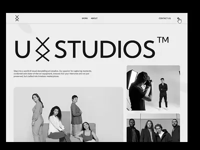 Photography Website Color Change Prototype color change color website photography website photography website animation