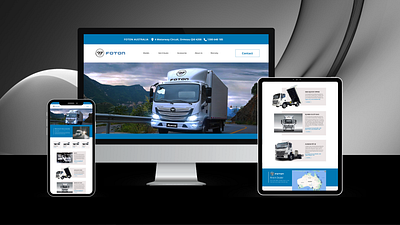 Foton Australia Website Design