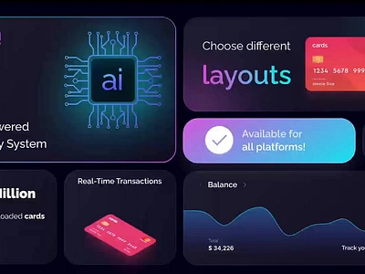 Bento Box for cards animation app bento box branding concept credit card debit card design figma glassmorphism graphic design illustration logo motion graphics ui