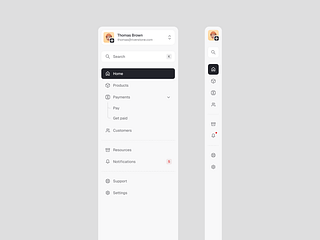 Browse thousands of Sidebar images for design inspiration | Dribbble