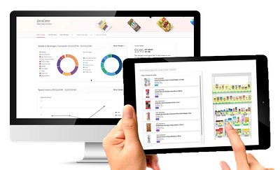 ZeroCater Snacks & Kitchens Platform app design interface design product design ui