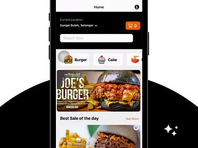 E-Market Mobile App app branding design ui ux
