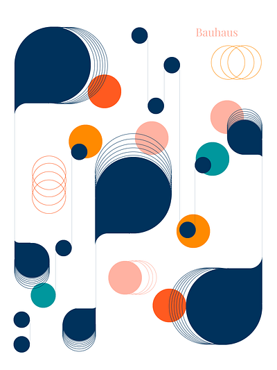 🔷 Bauhaus Bliss: Geometric Elegance Unleashed 🔶 graphic design illustration ui vector