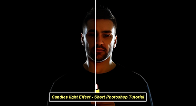 Candles light Effect - Short Photoshop Tutorial animation branding design facebook cover graphic design illustration logo typography ui ux vector