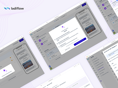 LadiFlow • 6th sprint • 30/01/2024 ai animation automation branding crm design editor email marketing graphic design marketing marketing automation ui