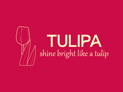 TULIPA | Logo branding branding graphic design logo logobrandidentity logobranding logodesign