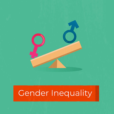 Gender Inequality Icon 2danimation animation climate change explainer video gender inequality illustration motion graphics website icons zambia