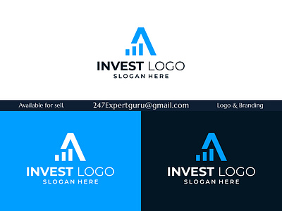 Initial letter a abstract logo with financial investment 3d animation branding graphic design logo motion graphics vector logo design