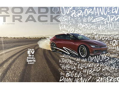 Cover lettering for Road&Track, vol. 20 book brush calligraphy cars cover cover design editorial editorial design handlettering illustration lettering magazine magazine cover marketing procreate roadtrack type typography