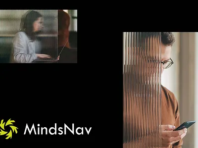 MindsNav Branding branding graphic design logo logo design mockup design web design