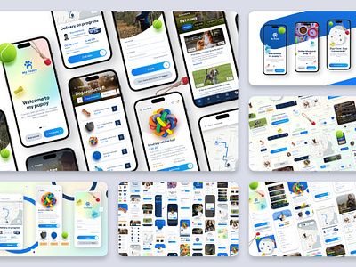 My Puppy Android & iOS app UI Design android app app design app ui apple ui design ui ui design for apps ux