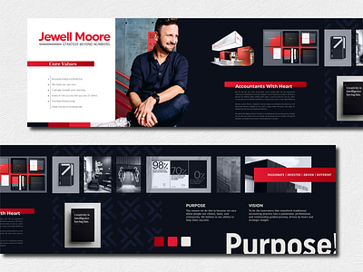 Final Stylescape - Jewell Moore Accountants accountant accountants brandexperience design