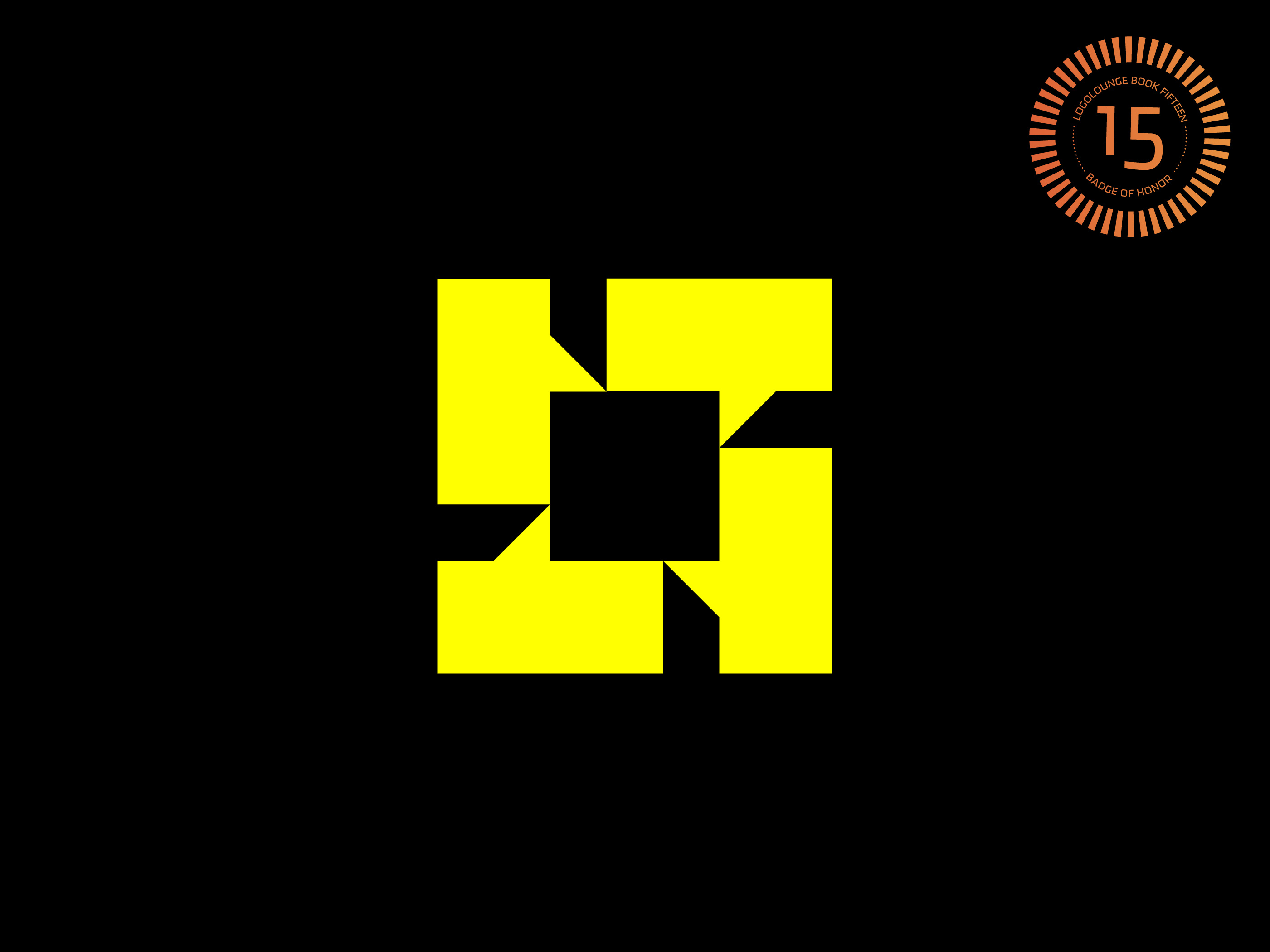 Conversation Modernist Logo branding conversation geometry graphic design iconic logo logo design logo mark mark memorable modern modernism repeat simple timeless vector yellow