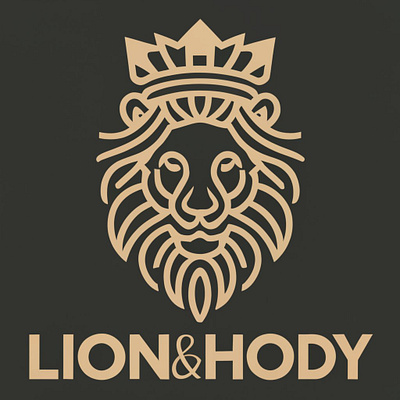 LION LOGO 3d animal animation branding design graphic graphic design illustration logo photoshop ui
