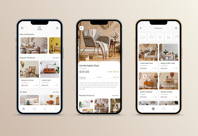 Houzen | E-commerce Mobile Web Design