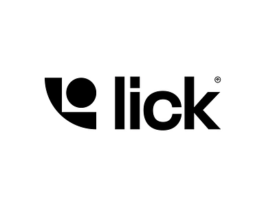 Lick Identity black branding design graphic design innovation logo purple startup tech white