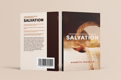 Salvation Book Cover Design book cover christian book graphic design