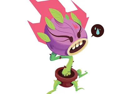 Iso Plant Goober! affinitydesigner digitalart illustration isometric plant vector vectorart