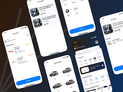DriveMate: Your On-the-Go Auto Assistant app auto auto maintenance best car car car maintenance design mobile ui uiux