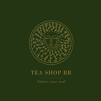 Tea Shop Br Logo Design branding graphic design logo