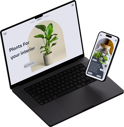 Plant Shop UI design ui