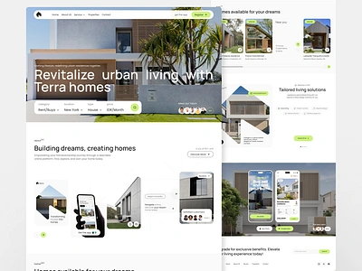 Housing - Rent House Property airbnb apartment apartments branding dashboard app design home home rent housing landing landing page properity property realestate rent rent house room sell ui website