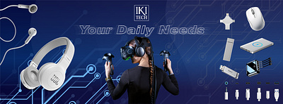 Branding for IKI Tech branding graphic design logo