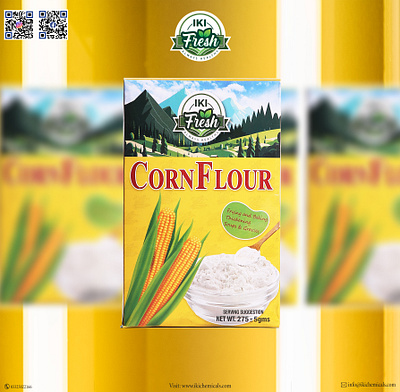 Corn Flour branding graphic design