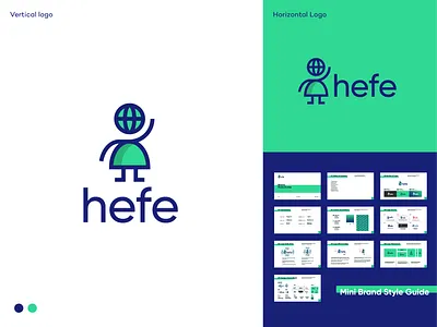 Hefe logo and Mini Brand Style Guide design blockchain brand book brand style guilde branding crowdsourcing crypto crypto brand book crypto logo crypto platform logo logodesign logodesigner mark platform saas startup symbol