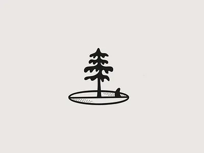 Otter Surfboards branding design doodle forest graphic design illustration logo nature outdoors simple surf surfboard tree wild wooden surfboard