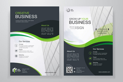 Flyer Designs graphic design motion graphics ui