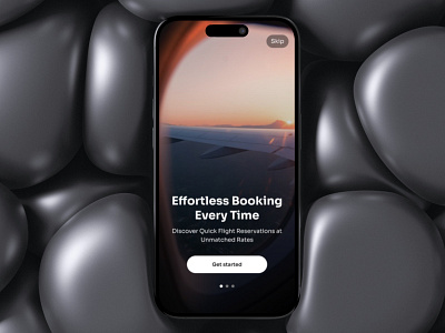 Flights Booking App Design aesthetic design convenient digital travel dynamic design flight boooking flight convenience future travel hassle in innovative interface mobile app mobile design next gen travel seamless design travel app design travel experience travel technology user friendly visual appeal visual innovation