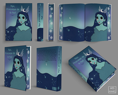 Création d'une couverture pour un livre jeunesse couverture de livre graphic design illustration jeunesse