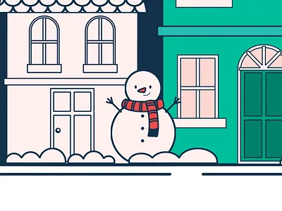 Publer's Christmas 2d animation adobe adobe after effects animation art graphic design illustration motion graphics ui vector