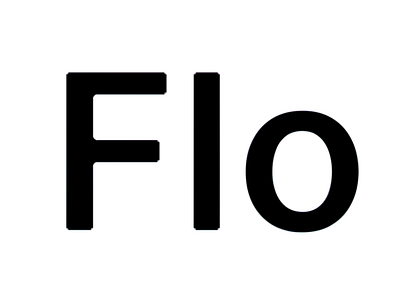 Flo 3D Letter Animation