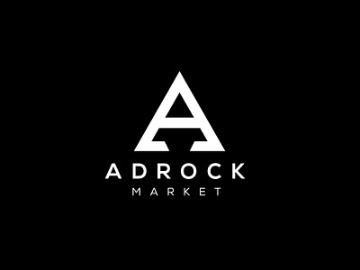 ADROCK branding construction logo design graphic design house property logo real estate realtor