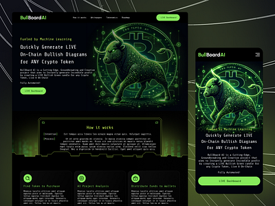 Crypto AI Website Design ai branding crypto design figma illustration ui ui design ui ux web web design website website design