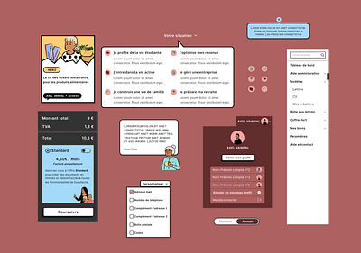 Design system - Docufacile branding graphic design ui