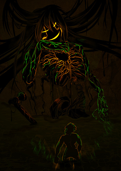 Neon Hell colour design creature design illustration
