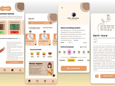 Cersan - MentalHealth App mentalhealth ui ui ux mobileapp